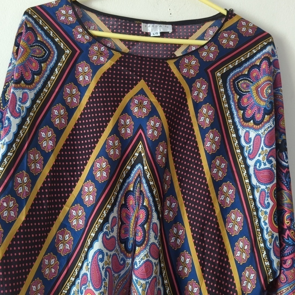 VINTAGE FREDA'S Longsleeve Blouse - Picture 2 of 14